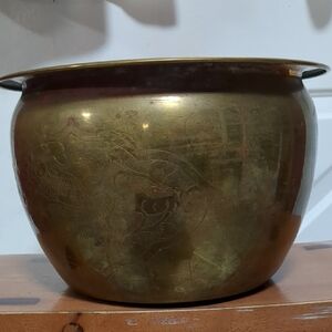 Ornate Brass Decorative Bowl